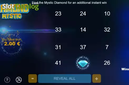 Скрин5. Diamond Mystic слот