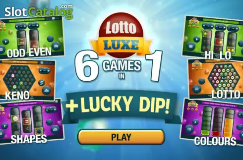 Скрин2. Lotto Luxe слот