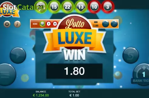 Скрин6. Lotto Luxe слот