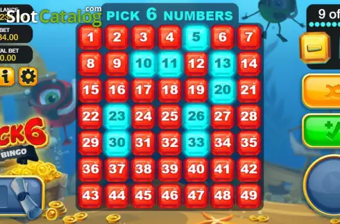 Скрин3. Pick 6 слот