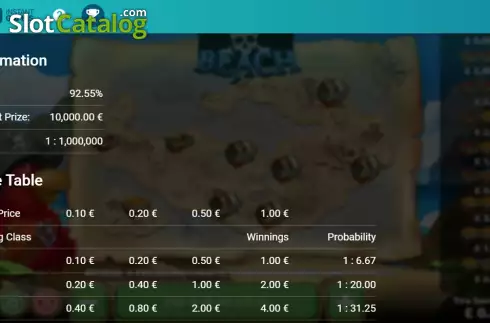 Скрин8. Plunder Beach слот