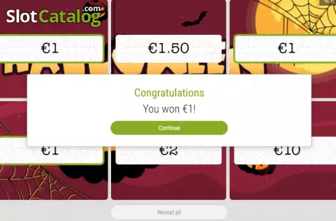 Скрин5. Halloween (Zeal Instant Games) слот