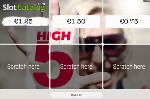 Скрин3. High Five (Zeal Instant Games) слот