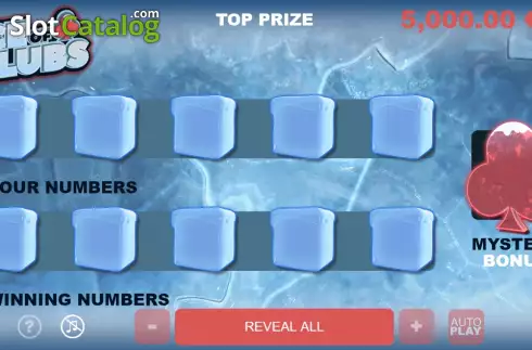 Скрин2. Ice of Clubs слот
