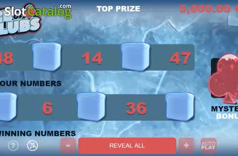 Скрин3. Ice of Clubs слот