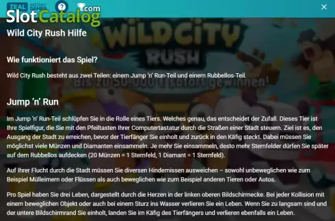 Скрин9. Wild City Rush слот