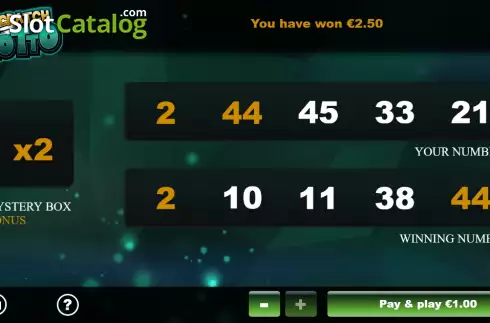 Скрин6. Lotto Scratch слот