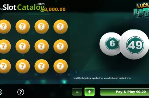 Скрин2. Lucky Lotto (NewAge Games) слот