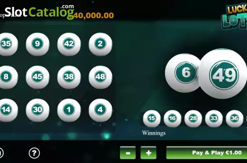 Скрин5. Lucky Lotto (NewAge Games) слот