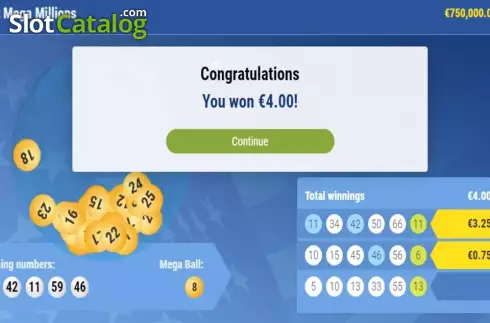 Скрин6. Instant Mega Millions слот