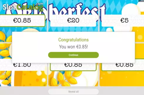 Скрин5. Oktoberfest (Zeal Instant Games) слот