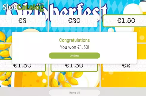 Скрин6. Oktoberfest (Zeal Instant Games) слот