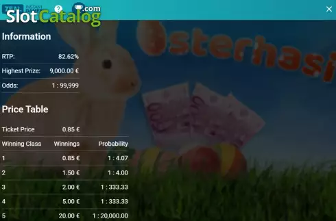 Скрин8. Osterhasi слот