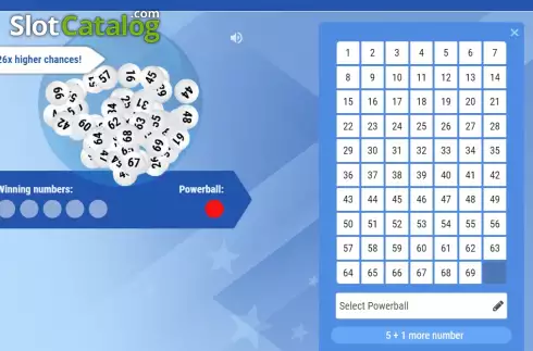 Скрин2. Instant Powerball слот