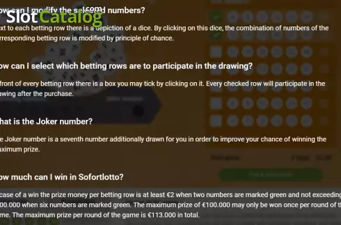 Скрин8. Instant German Lotto слот