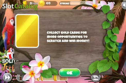 Скрин2. Solitaire Tropical слот