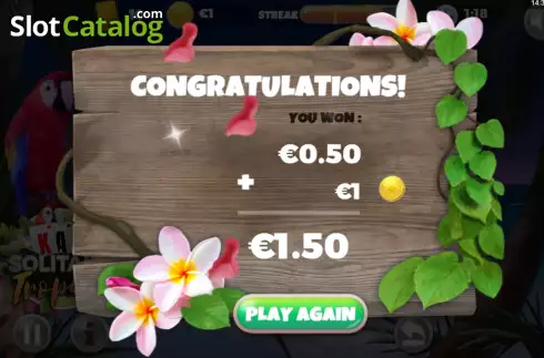 Скрин7. Solitaire Tropical слот