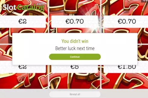 Скрин4. 777 (Zeal Instant Games) слот