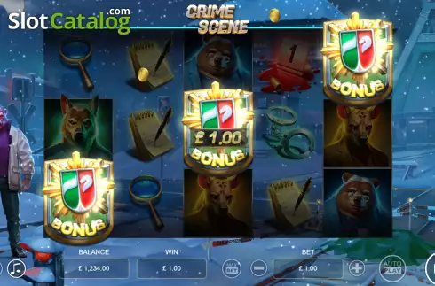 Скрин3. Crime Scene (Zeal Instant Games) слот
