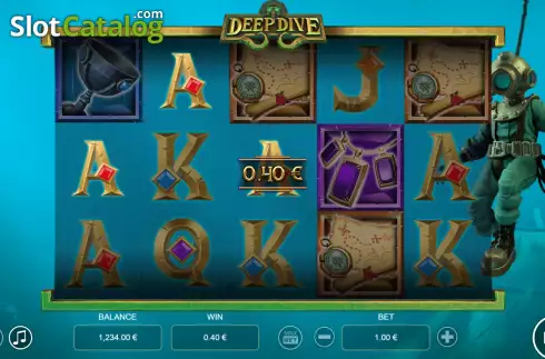 Скрин3. Deep Dive слот