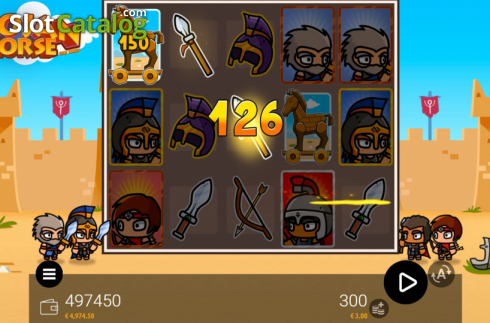 Скрин6. Trojan Horse Tiny Heroes слот