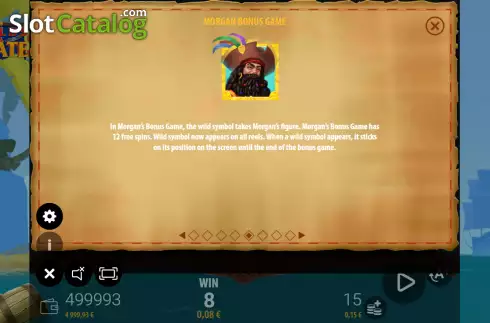 Скрин6. Wilds & Pirates слот