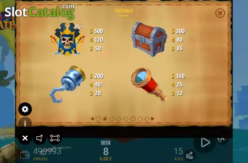 Скрин9. Wilds & Pirates слот