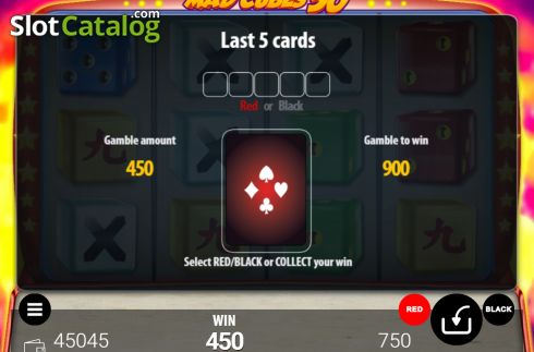 Скрин5. Mad Cubes 50 слот
