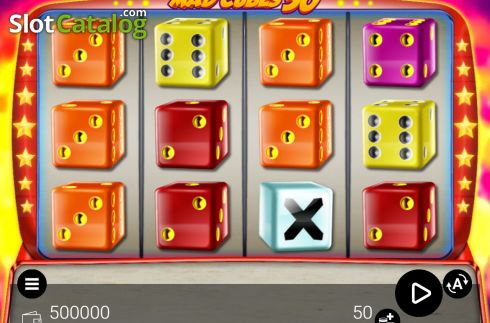 Скрин2. Mad Cubes 50 слот