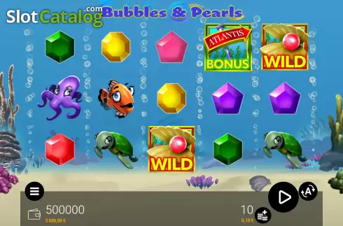 Скрин2. Bubbles and Pearls слот