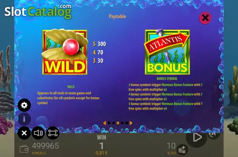 Скрин7. Bubbles and Pearls слот