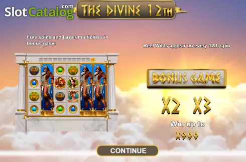 Скрин2. The Divine 12th слот