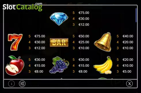 Скрин5. Diamond's Fortune слот