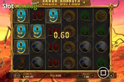 Скрин3. Great Buffalo слот