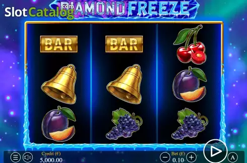 Скрин2. Diamond Freeze слот
