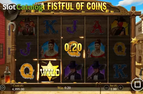Скрин3. A Fistful of Coins слот