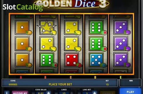 Скрин2. Golden Dice 3 слот
