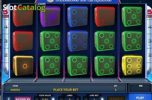 Скрин3. Dice Tronic слот