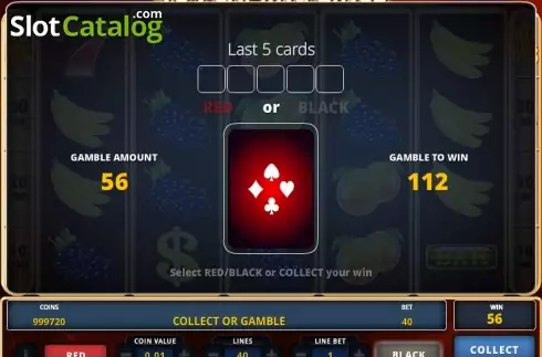 Скрин5. 40 Flaming Lines слот