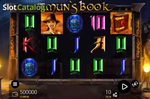Скрин2. Amuns Book HD слот