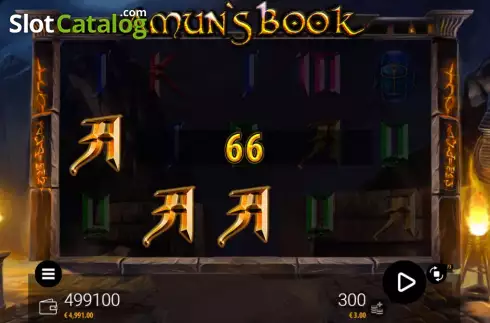 Скрин3. Amuns Book HD слот