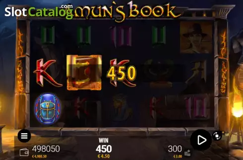 Скрин4. Amuns Book HD слот