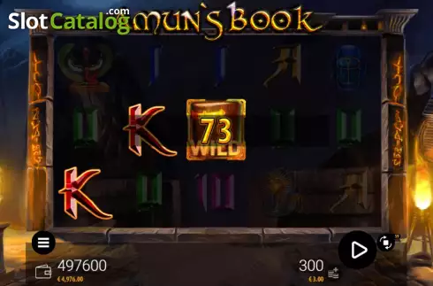 Скрин6. Amuns Book HD слот