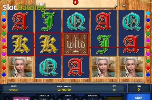 Скрин3. Captain Nelson Deluxe слот