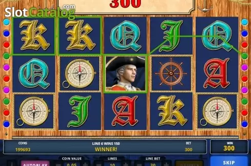 Скрин4. Captain Nelson Deluxe слот