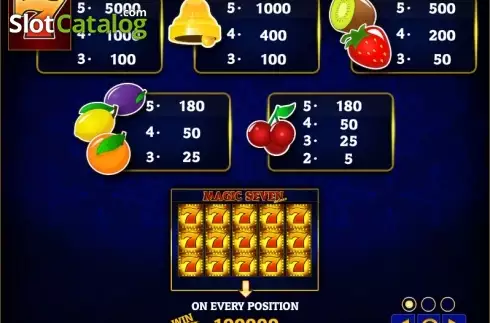 Скрин5. Magic Seven Delux слот