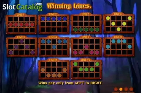Скрин7. Page of Fortune Deluxe слот