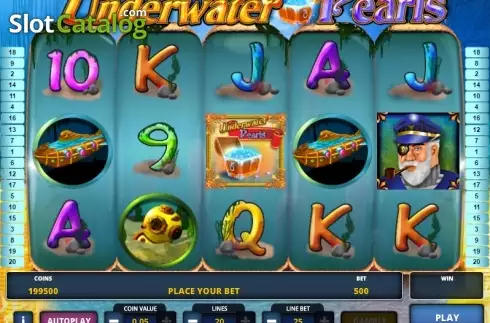 Скрин2. Underwater Pearls слот