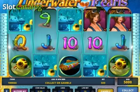Скрин3. Underwater Pearls слот