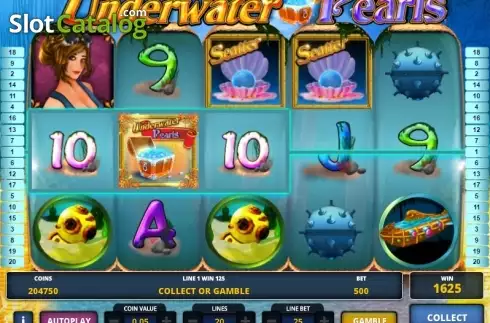 Скрин4. Underwater Pearls слот